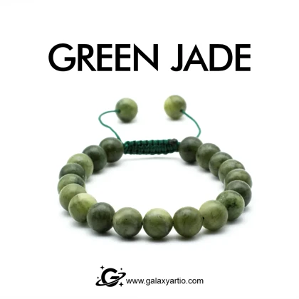 دستبند یشم سبز