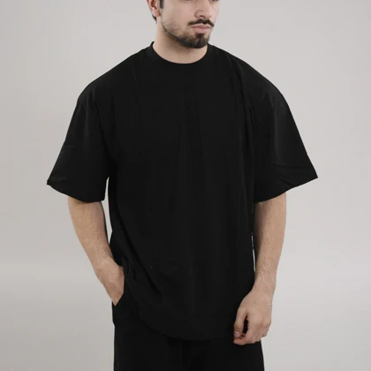 تیشرت اسپرت بیسیک مدل SPL-4M1248 مشکی