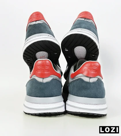 کفش کتانی مردانه طوسی فیلی زیر سفید آدیداس adidas ZX 500
