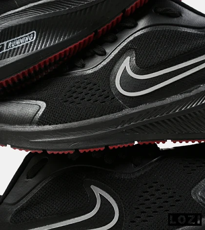 کفش کتانی مردانه و زنانه مشکی قرمز نایک NIKE PEGASUS V10