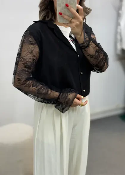 شومیز ساتن تور کد: 255