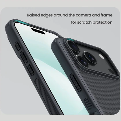 قاب مگ‌سیف آیفون 17 پرو نیلکین Nillkin Super Frosted Shield Pro Magnetic