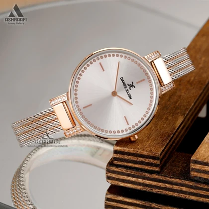 ساعت دنیل کلین صفحه نقره ای Daniel Klein DK.1.12908-4