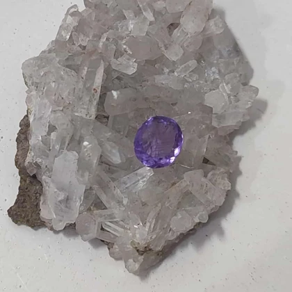 سنگ آمیتیست تراش جواهری کد 10