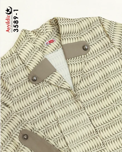کت خنک مجلسی زنانه سایز بزرگ کد 3589