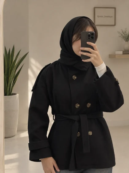 کت فوتر یقه ایستاده_4112