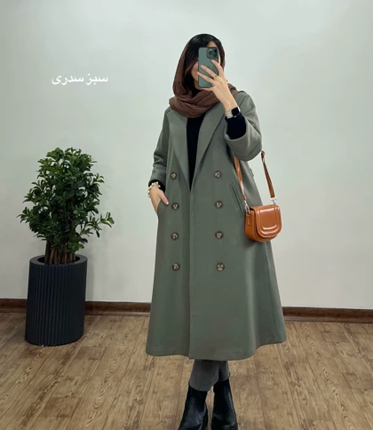 پالتو بلند آستردار بارلی 1