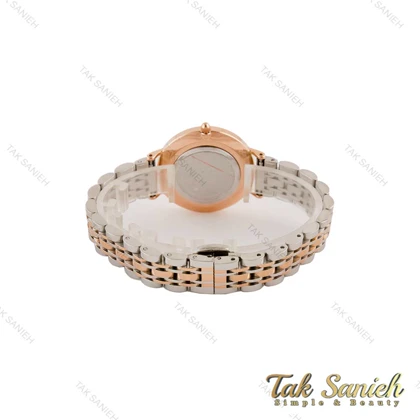ساعت دنیل ولینگتون زنانه دورنگ رزگلد صفحه سبز DW-4938-G