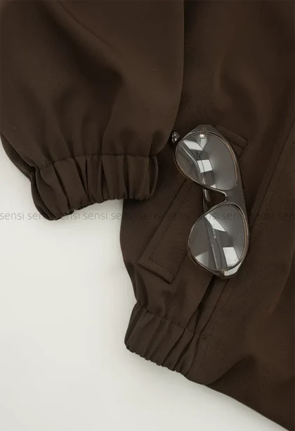 بامبر جلو زیپ سانتانا آستر دار کد1004825