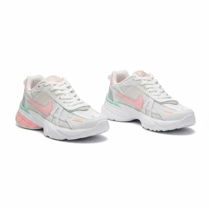 کفش کتانی نایک V2K Run سفید صورتی پاستیلی کد 294908