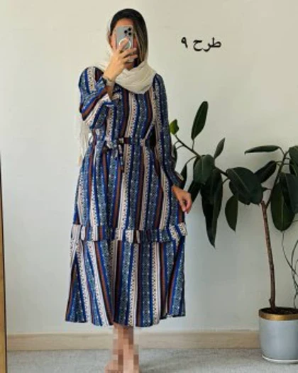 پیراهن مانتویی نارین 4