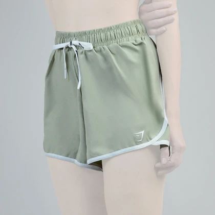 شلوارک ورزشی زنانه جیم شارک مدل PB-4H0253 سبز پسته ای