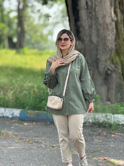 مانتو شومیزی پونه