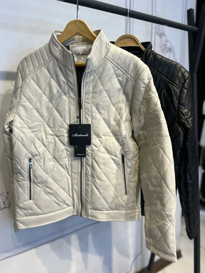 کاپشن چرم وارداتی mailveweili