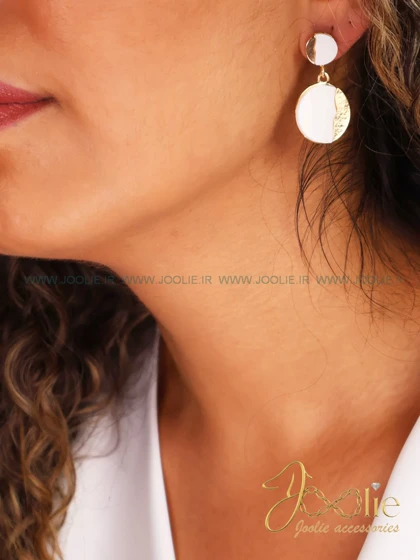 گوشواره زنانه مینایی کد E1116