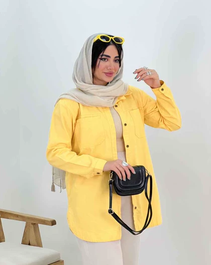مانتو کتان رزیتا(53)کد:4254