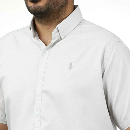 پیراهن آستین کوتاه ساده مردانه برند مد مدل 141114915