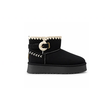نیم بوت UGG مدل افتر تک سگک کد 2543
