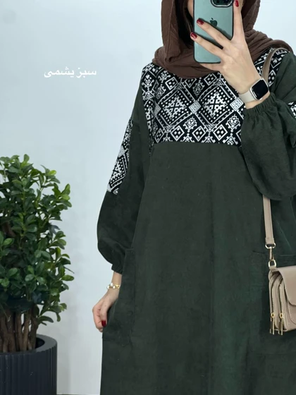 پیراهن مانتویی آوان 6