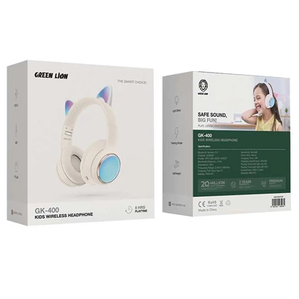 هدفون بلوتوثی کودکانه گرین لاین Green Lion مدل GL-400 فانتزی