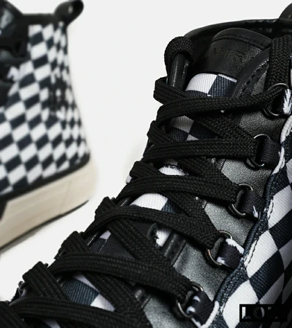 کفش اسنیکرزساق‌دار Amiri Checkered