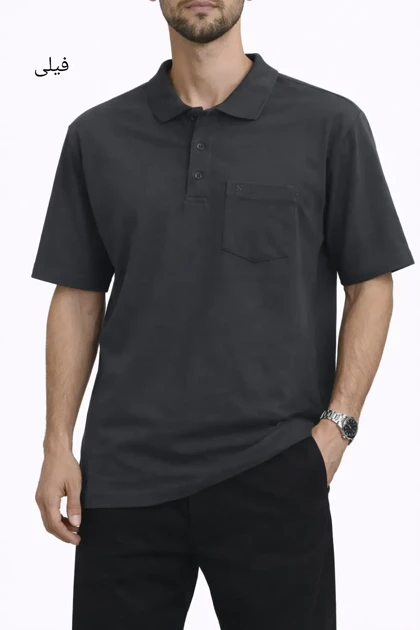 تیشرت یقه دار مردانه مانی