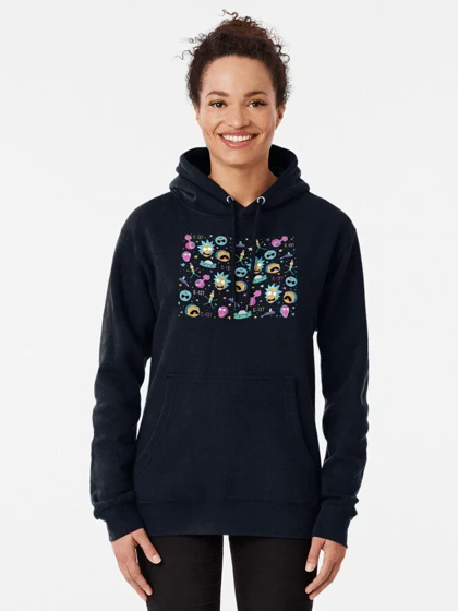 هودی Rick and morty هودی ریک اند مورتی طرح Rick and Morty pattern