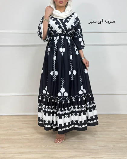 پیراهن ابرا _کد 1028