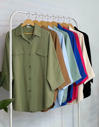 مانتو دکمه دار برکه 8