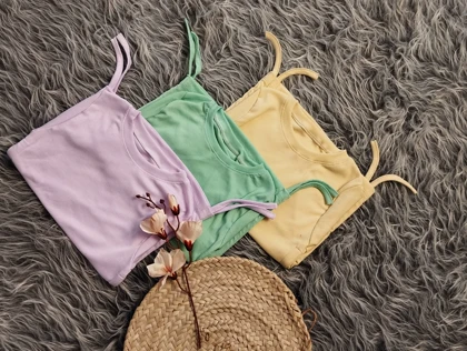 تیشرت بغل گتر دار زنانه کد 403036