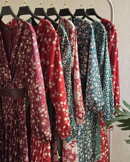 پیراهن مزونی پلیسه 3