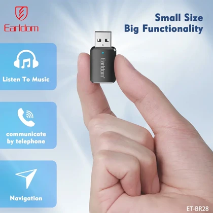 دانگل بلوتوث USB صدا ارلدام Earldom مدل ET-BR28