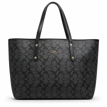 کیف زنانه توت بگ برند کوچ Coach Tote Bag روزمره طوسی