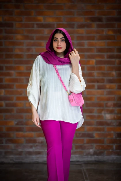 مانتو جلو بسته مراکشی الناز