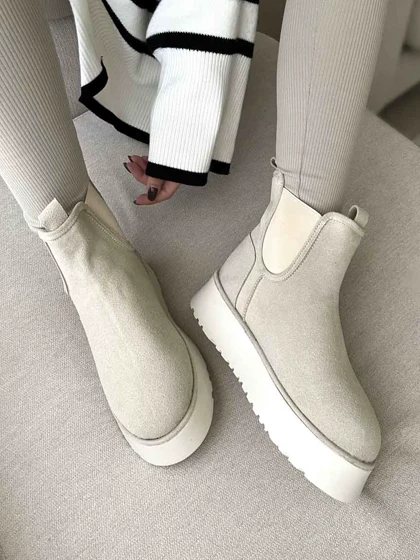 نیمبوت UGG بغل 2 کش