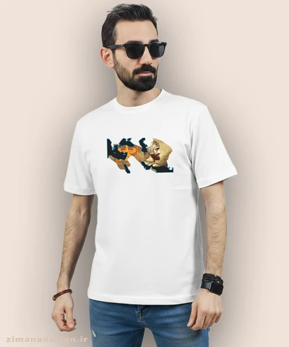 تیشرت مردانه و زنانه اصیل ایرانی طرح نقشه ایران در زمان کوروش بزرگ