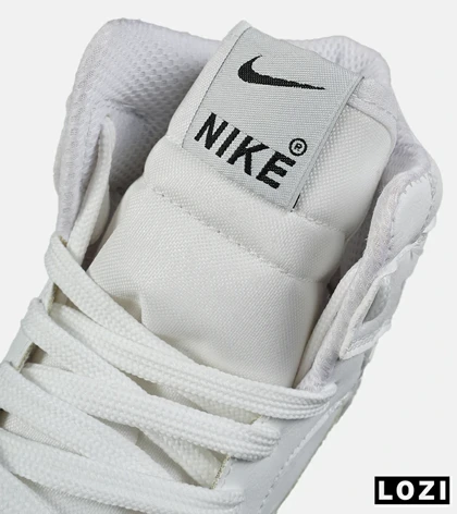 کفش کتانی بزرگ پا ساق‌دار سفید NIKE AIR Jordan 1 مدل 8301