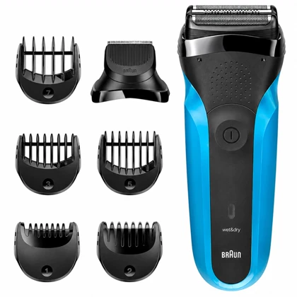 ریش تراش براون Braun مدل 310BT با خط زن و 5 شانه