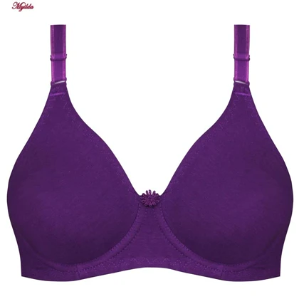 سوتین لاکرا پرسی فنردار زنانه پانیذ بنفش کد 66386