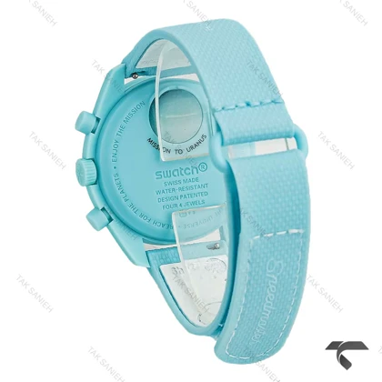 ساعت امگا سواچ ماموریت به اورانوس بند رابر جدید Swatch-10604-U