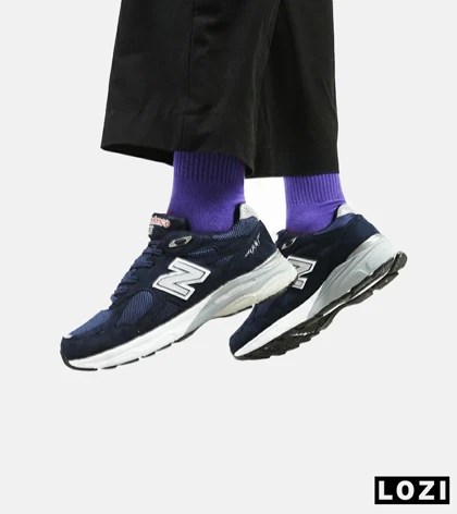 کفش کتانی سرمه ای NEW BALANCE 990