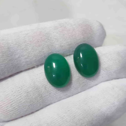 سنگ عقیق سبز کد 1