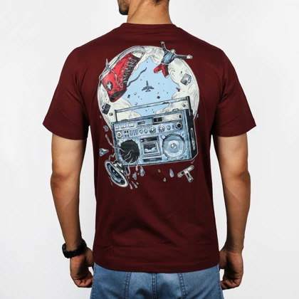 تیشرت آستین کوتاه چاپی مردانه تن کوک مدل 26518816