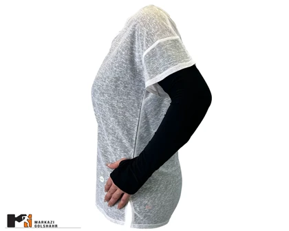 تیشرت زنانه ملانژ81814 کد2000685