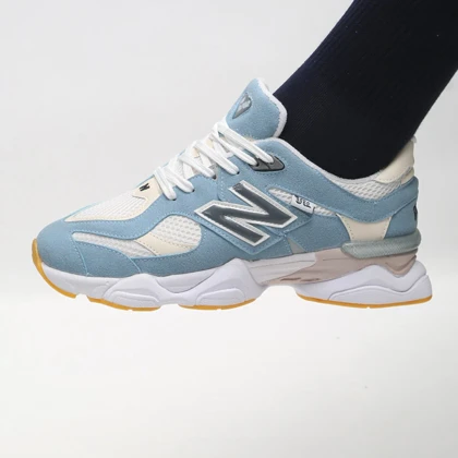 کفش و کتانی مردانه مدل نیوبالانس 9060 NEW BALANCE رنگ سفید آبی کد 89103
