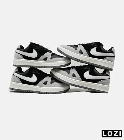 کفش کتانی مردانه مشکی طوسی نایک NIKE SB