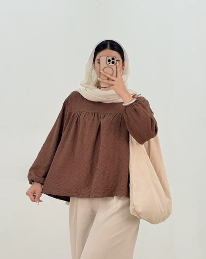 شومیز عروسکی سوگند(38)کد:5650