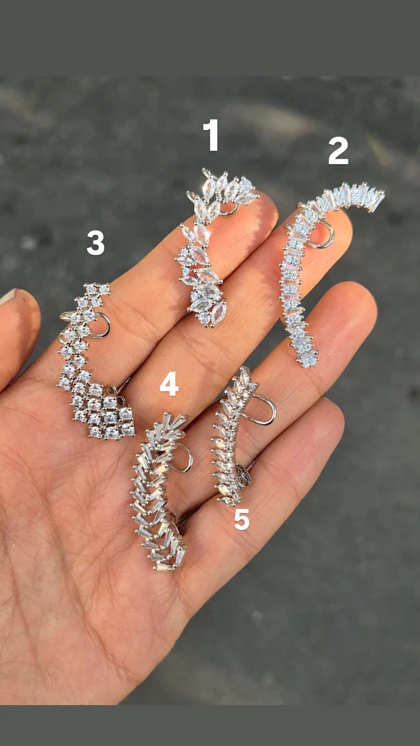 ایرکاف گوش جواهری بدون نیاز به سوراخ