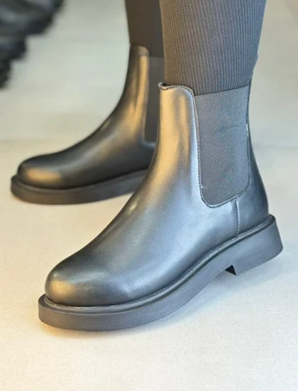 6374 - نیم بوت دوکش ساده 6374