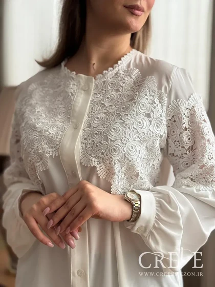 شومیز مجلسی جلو گیپور